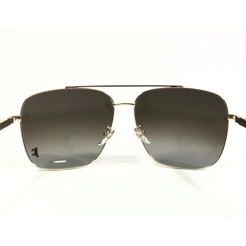 Just Cavalli Sunglasses SJC030K COL.0493 Gold Aviators w/ Brown Lenses 61-14-140